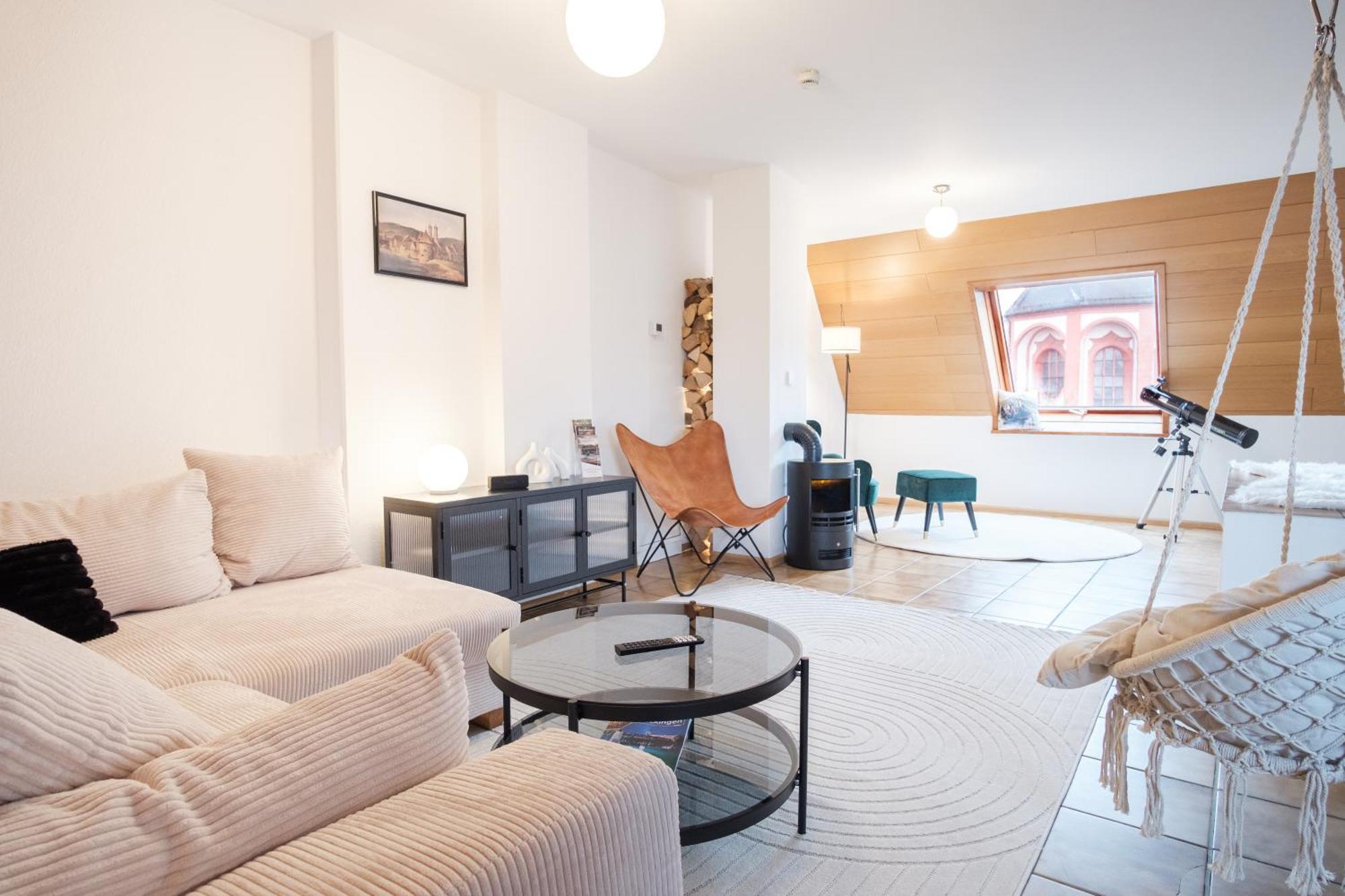 Neu Deluxe Suite Muensterblick, Maisonette, Kingsize Bett, Kueche, Netflix, Aussicht, E-Kamin บัดแซคคิงเงน ภายนอก รูปภาพ